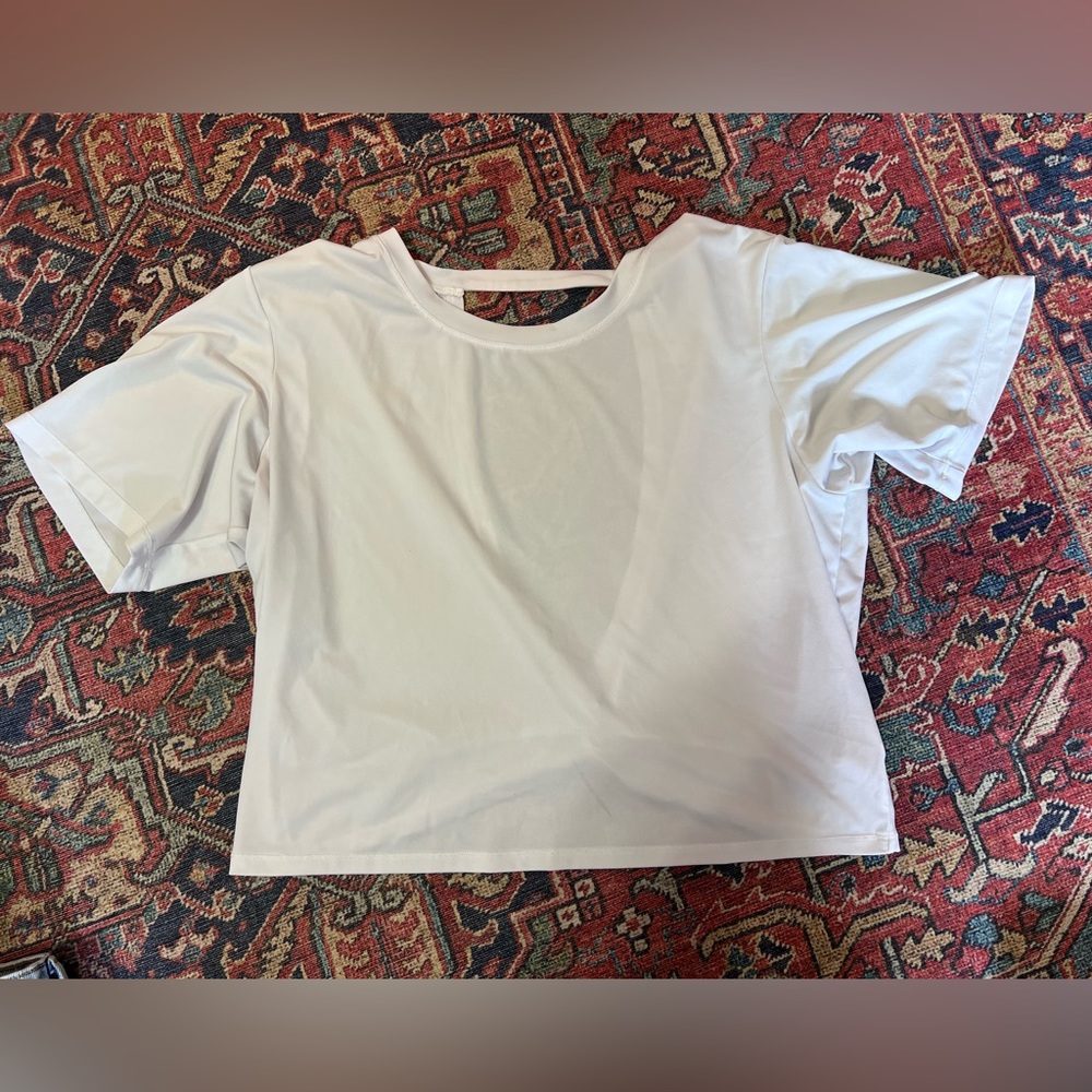 Fabletics spandex/polyester work out crop